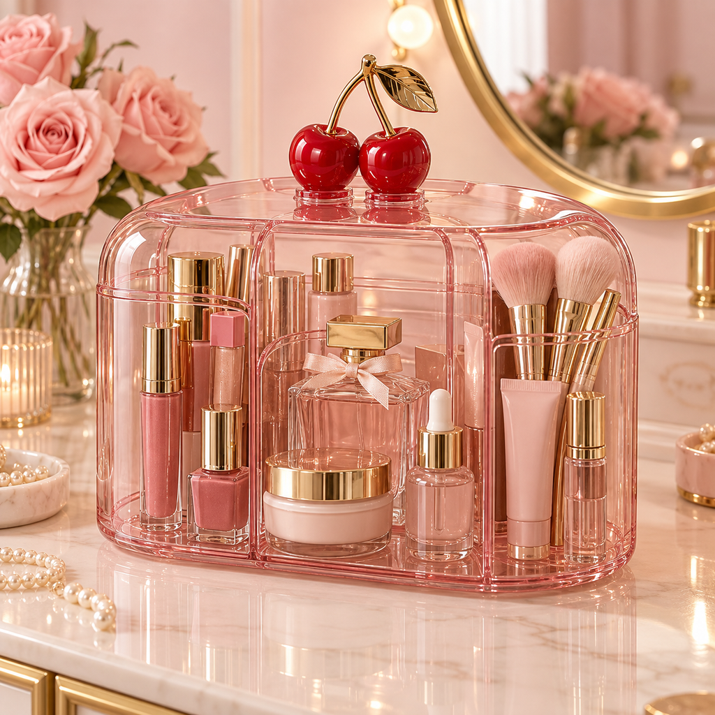Tyzgsj™️Cherry Pop Beauty Caddy